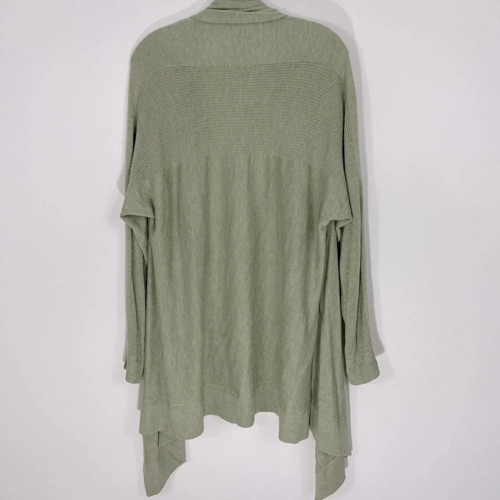 Lululemon Cashlu Knit Wrap Cardigan in Heathered Rosemary Green SzXS/S